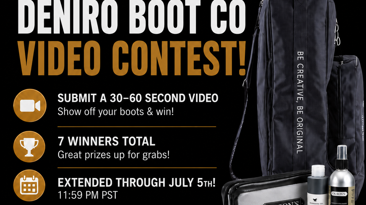 Olson's DeNiro Boot Video Contest