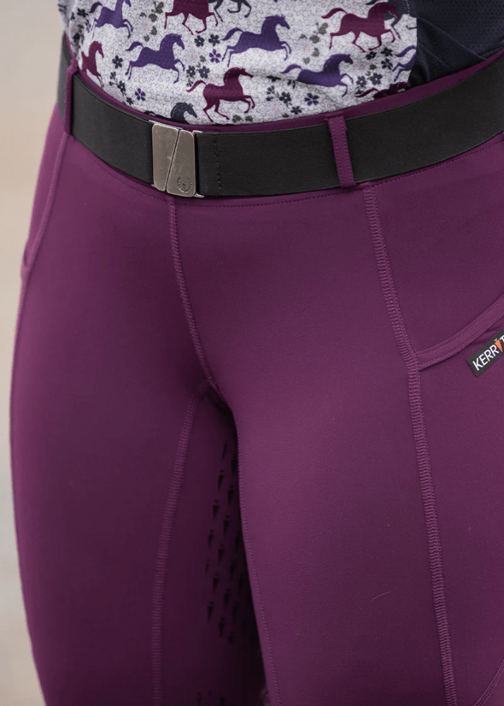 Kerrits Logo Stretch Belt - Black