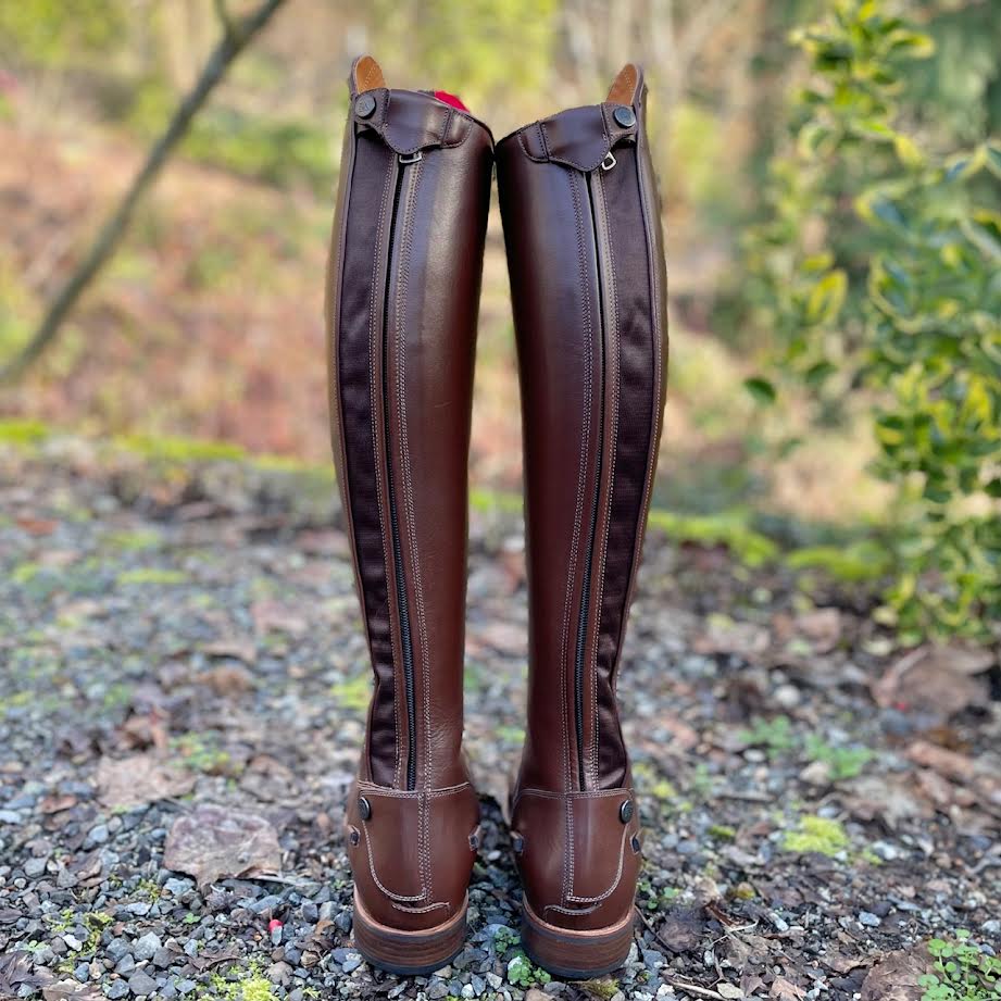 DeNiro Volare Field Boot - WRAT Brown 527 back view