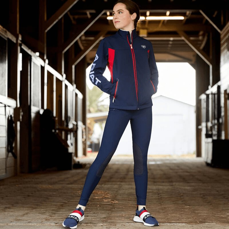 Ariat Prelude Knee Patch Breech - Navy