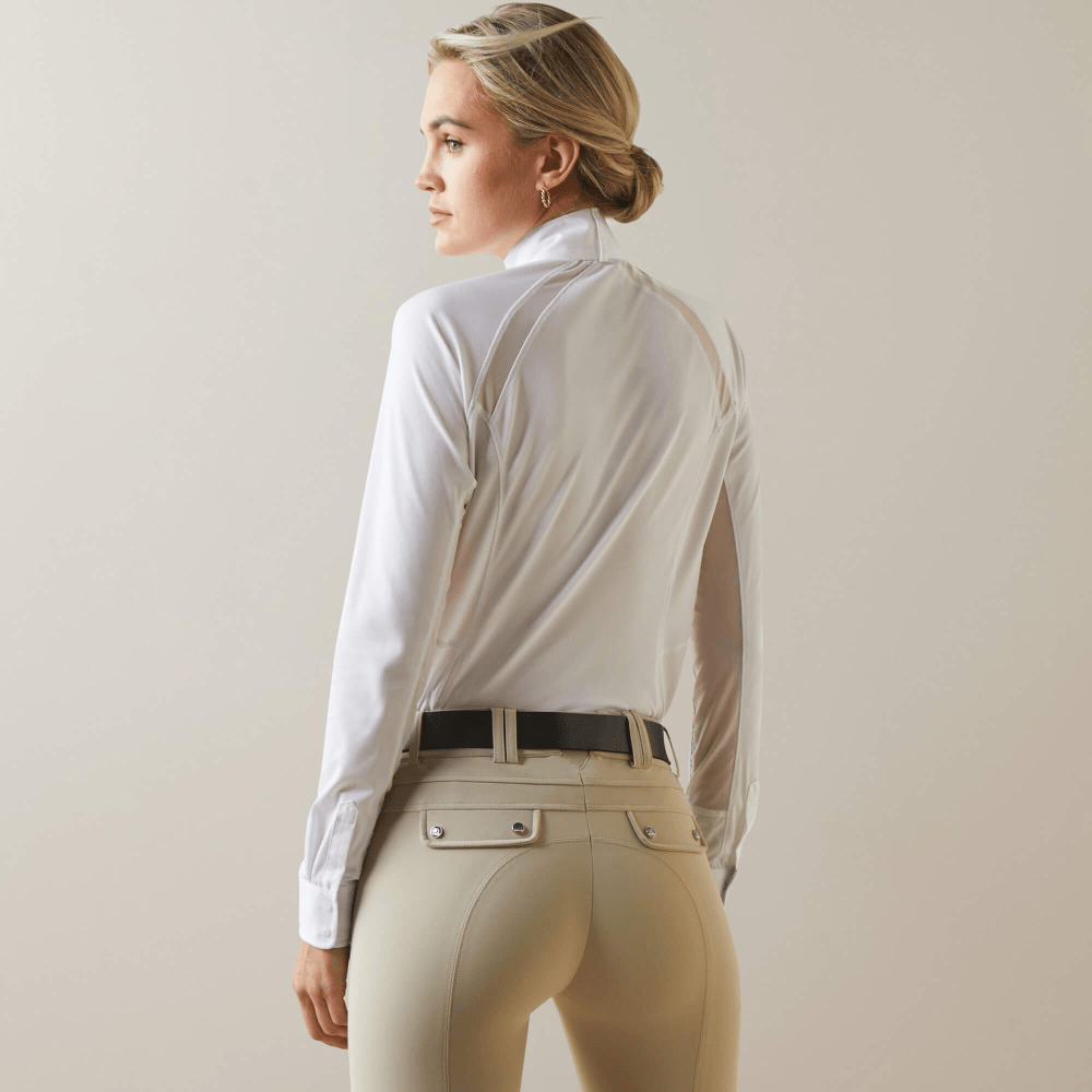 Ariat Ladies Pro Show 2.0 Sunstopper - White