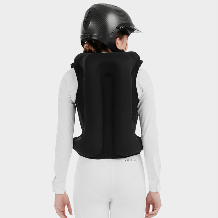Horse Pilot Twist'Air 2.0 Airbag Vest - Junior's Sizing - Black