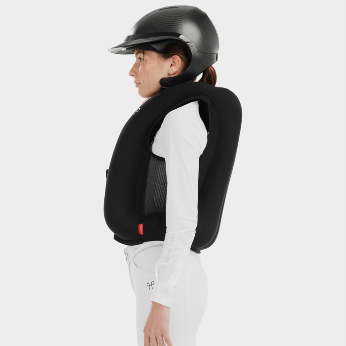 Horse Pilot Twist'Air 2.0 Airbag Vest - Junior's Sizing - Black