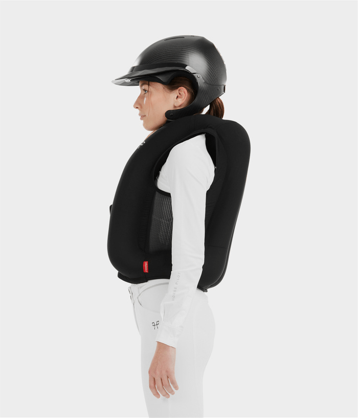 Horse Pilot Twist'Air 2.0 Airbag Vest - Junior's Sizing - Black