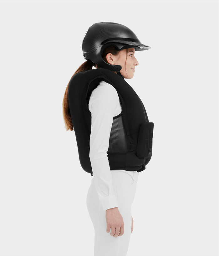 Horse Pilot Twist'Air 2.0 Airbag Vest - Junior's Sizing - Black
