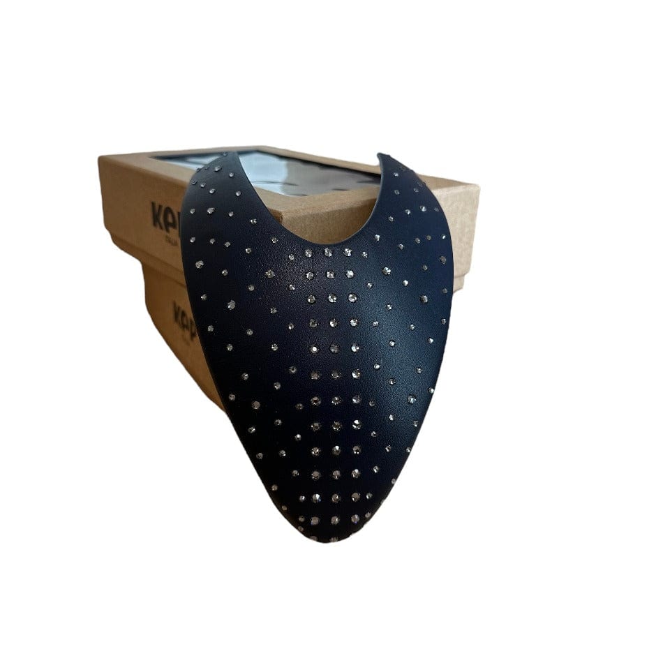 KEP Front Insert - Blue Leather Sparkle Rain