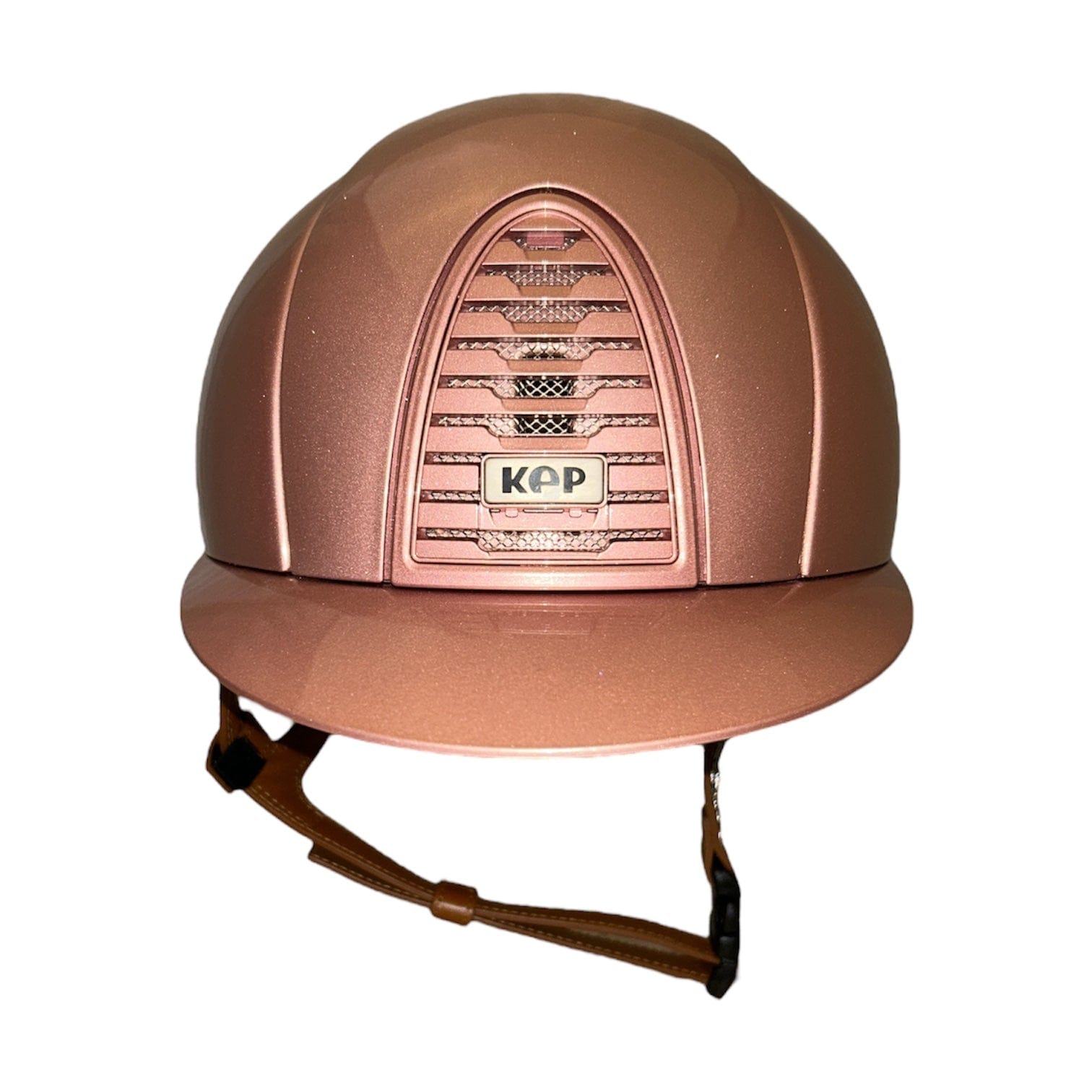 KEP Cromo 2.0 Diamond Pink with Champagne Crystal Harness Helmet