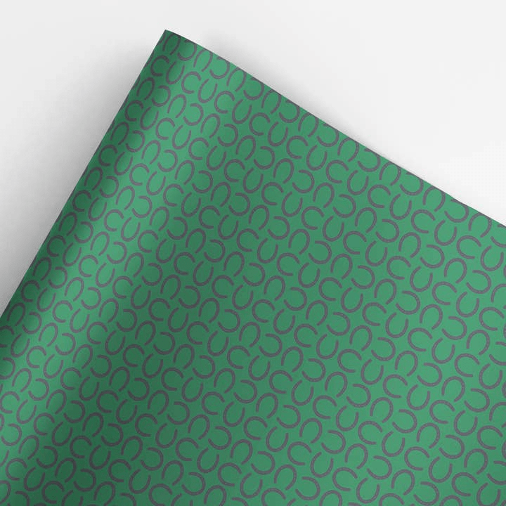 Gift Wrap - Horseshoes