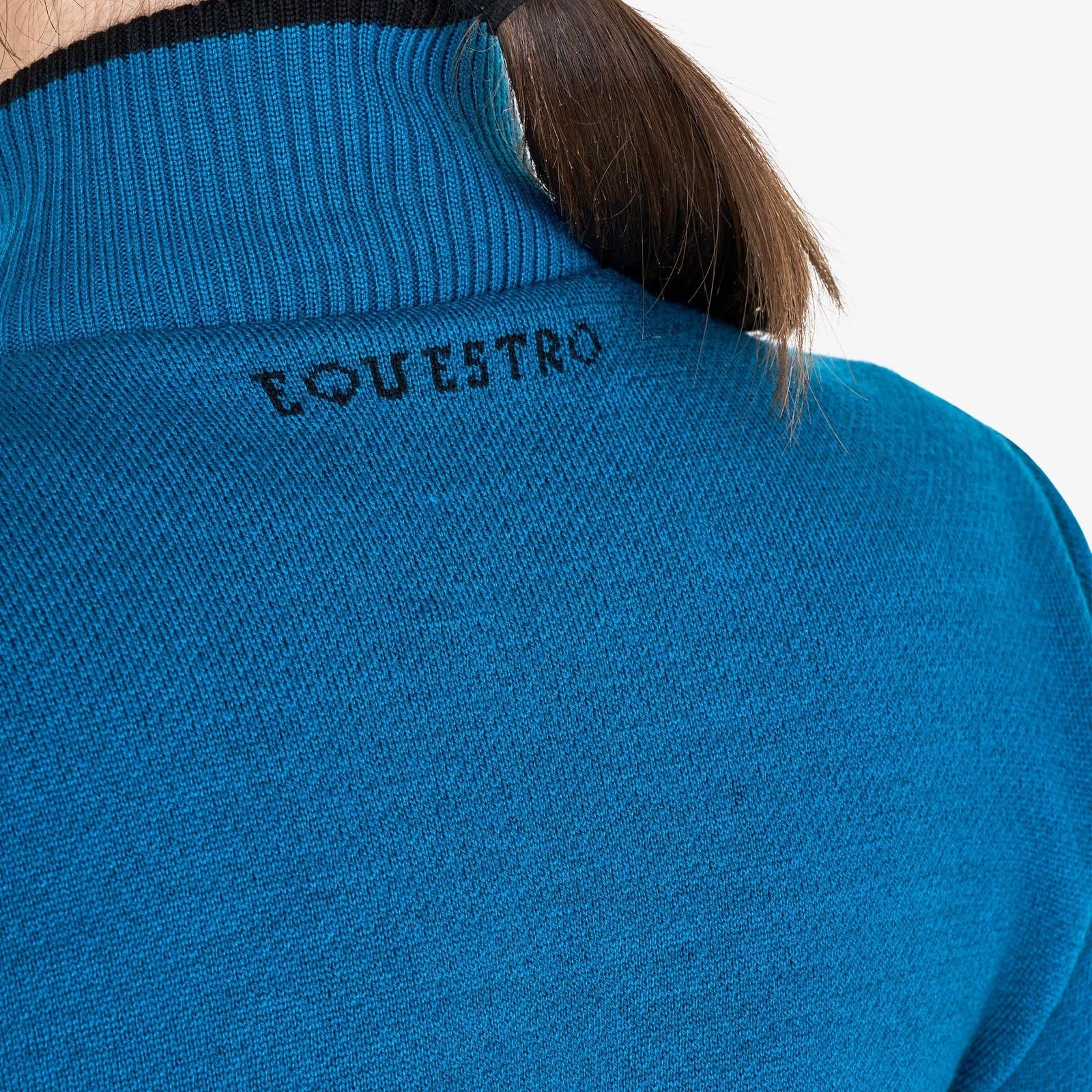 Equestro Women's Jacket in Nylon and Knit with Zip