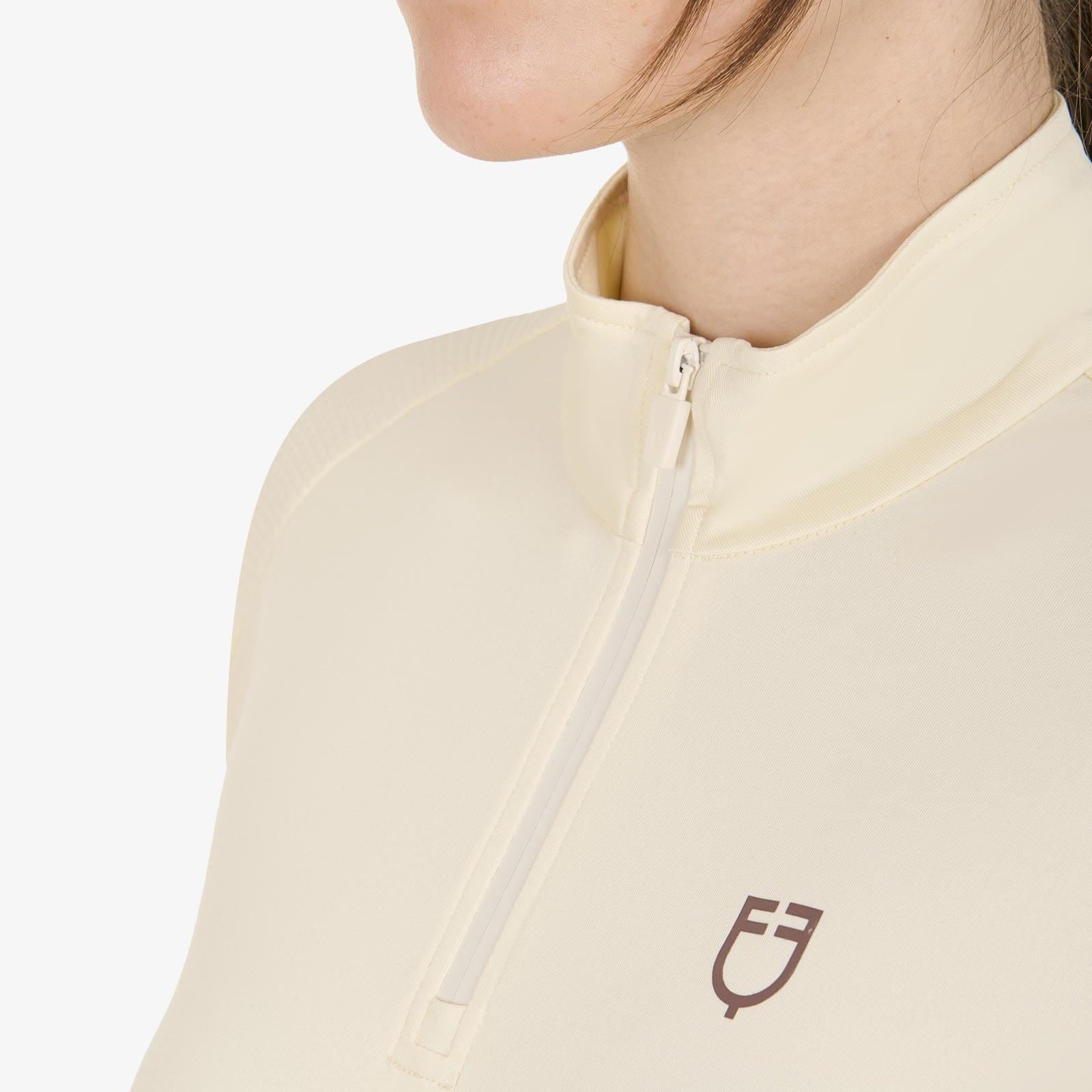 Equestro Women's Slim Fit Long Sleeve Base Layer