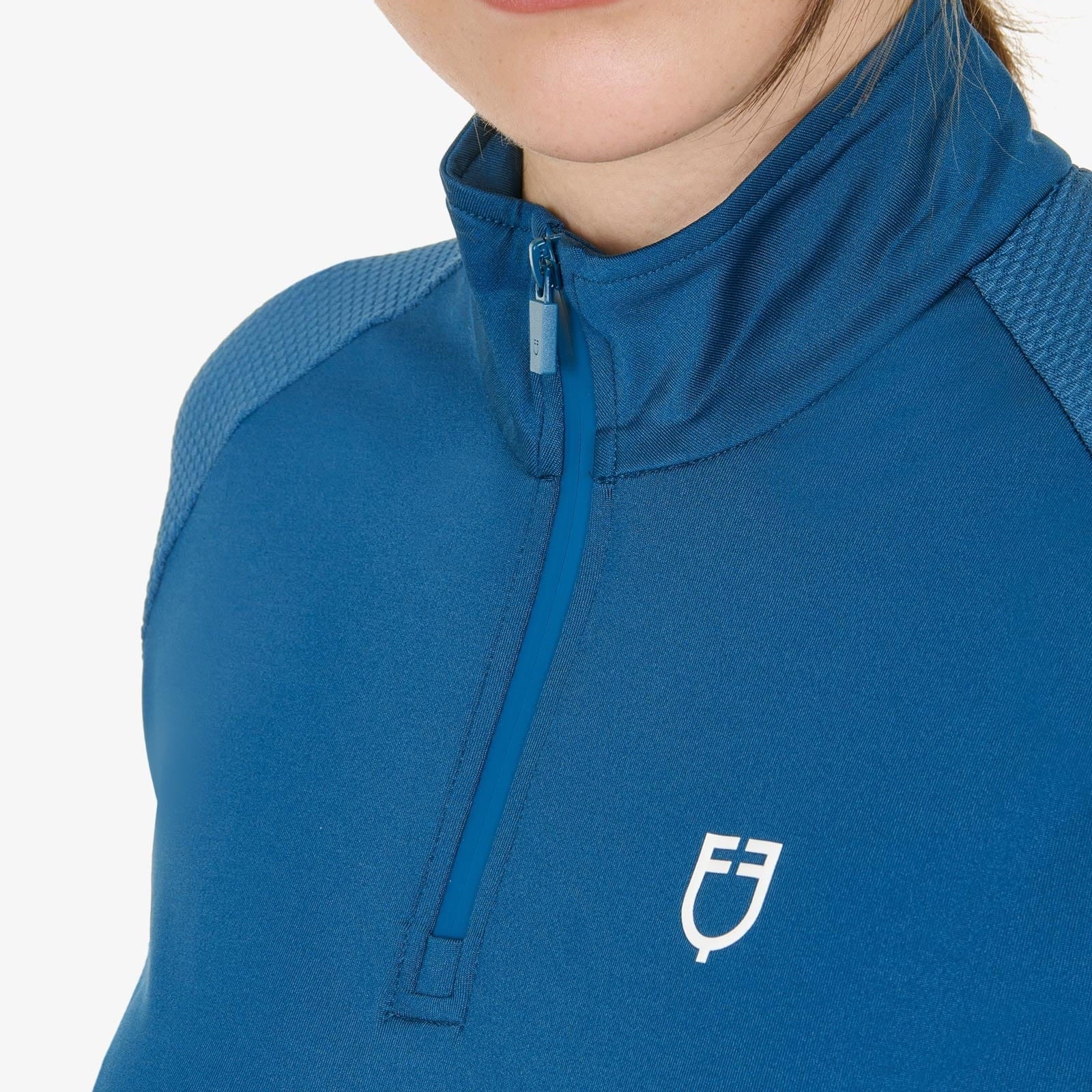 Equestro Women's Slim Fit Long Sleeve Base Layer