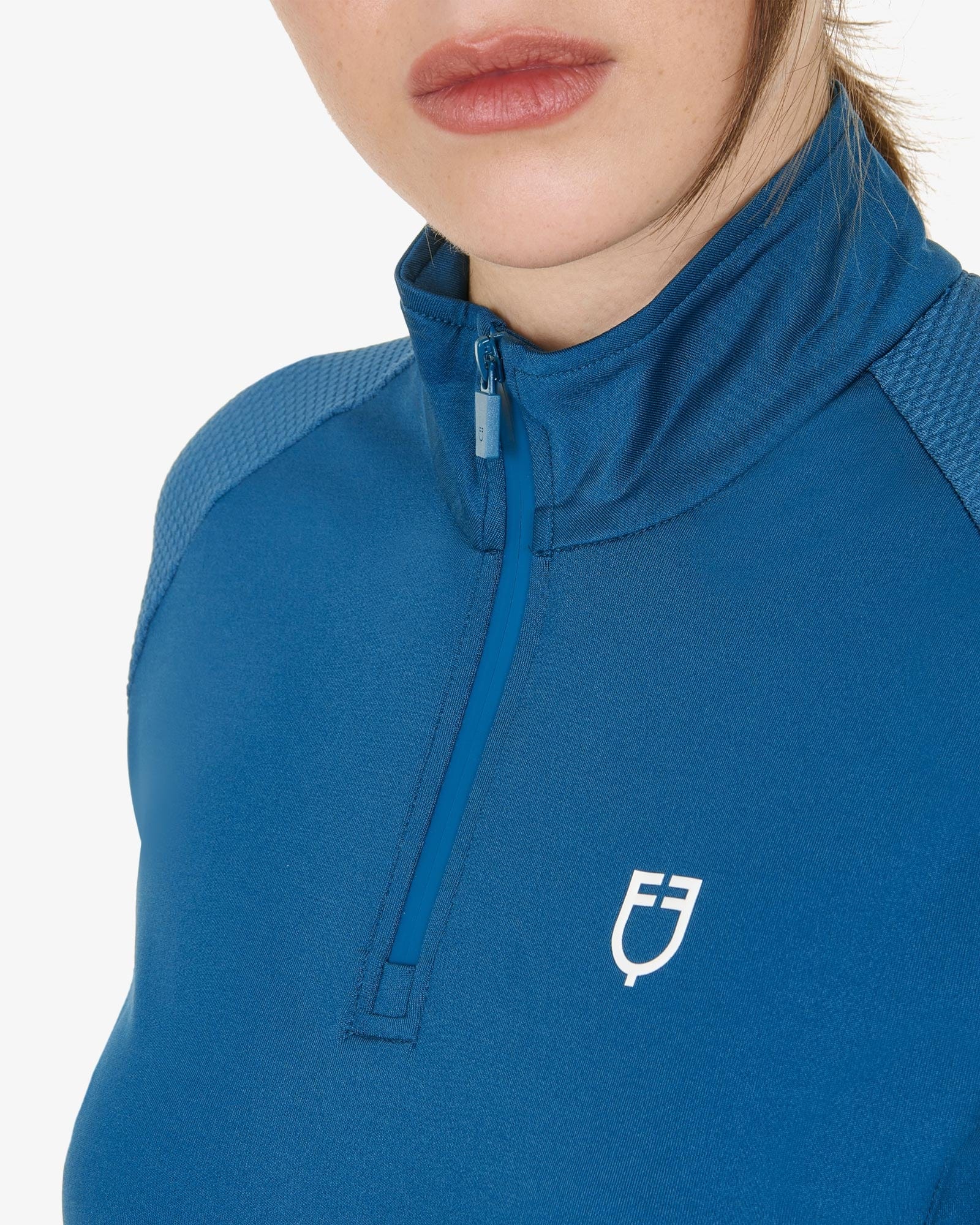 Equestro Women's Slim Fit Long Sleeve Base Layer