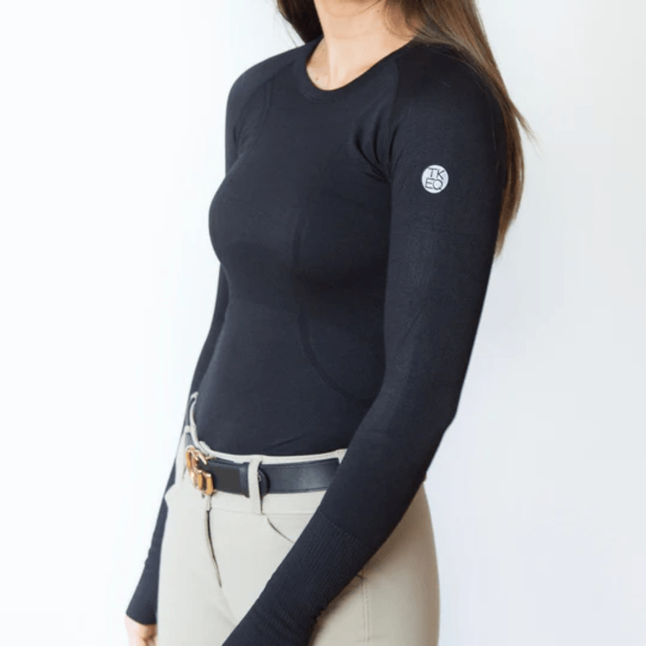 TKEQ Kennedy Seamless Long Sleeve - Black
