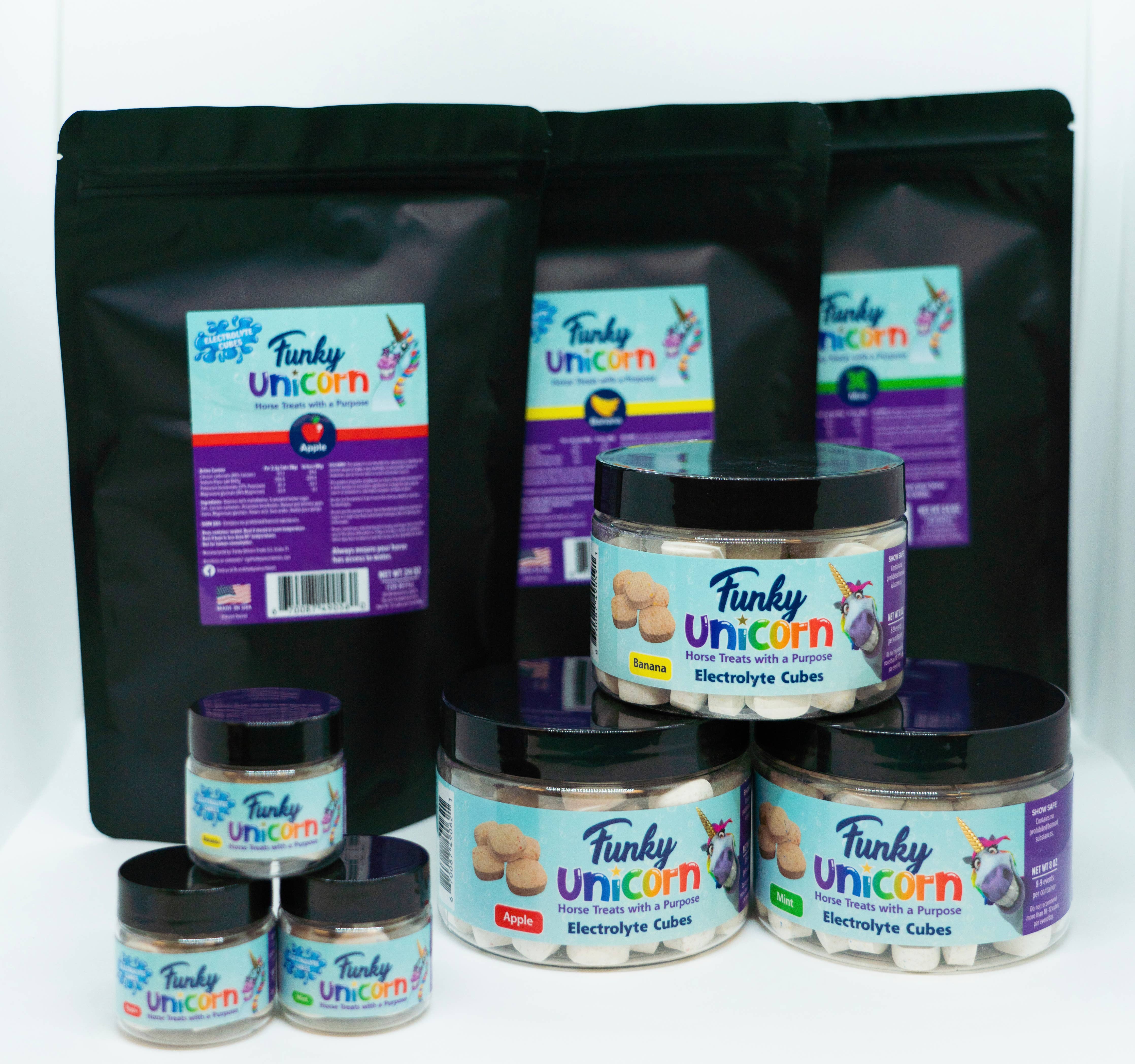 Funky Unicorn Electrolyte Cubes Mini