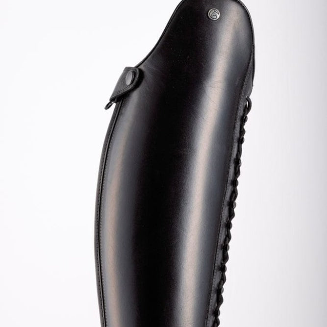 DeNiro Tricolore Ionio Lace Up Tall Boot - Black