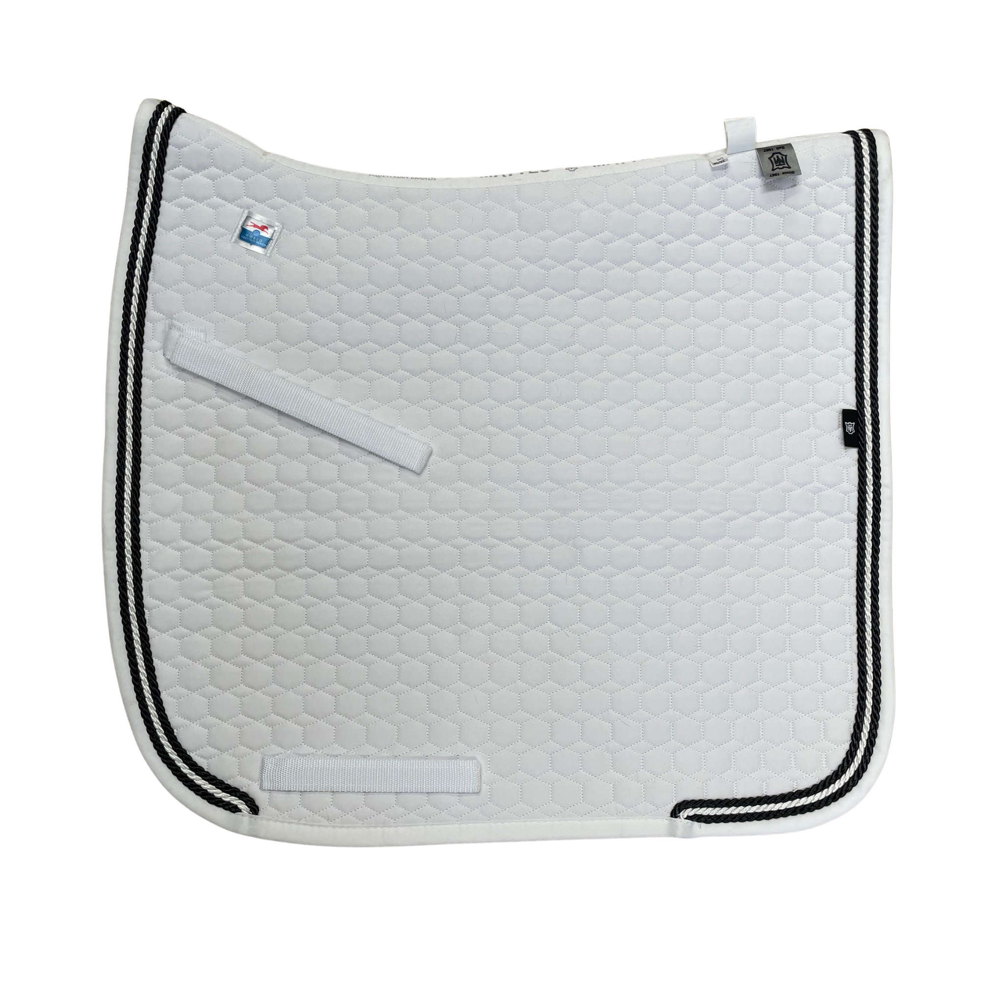 Mattes Custom Dressage Pad XL White/Graphite