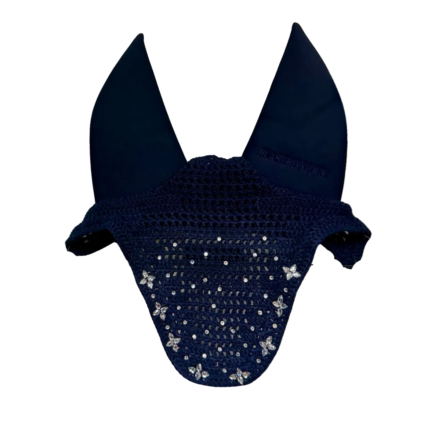 Plastronique Crystal Ear Bonnet - teardrop