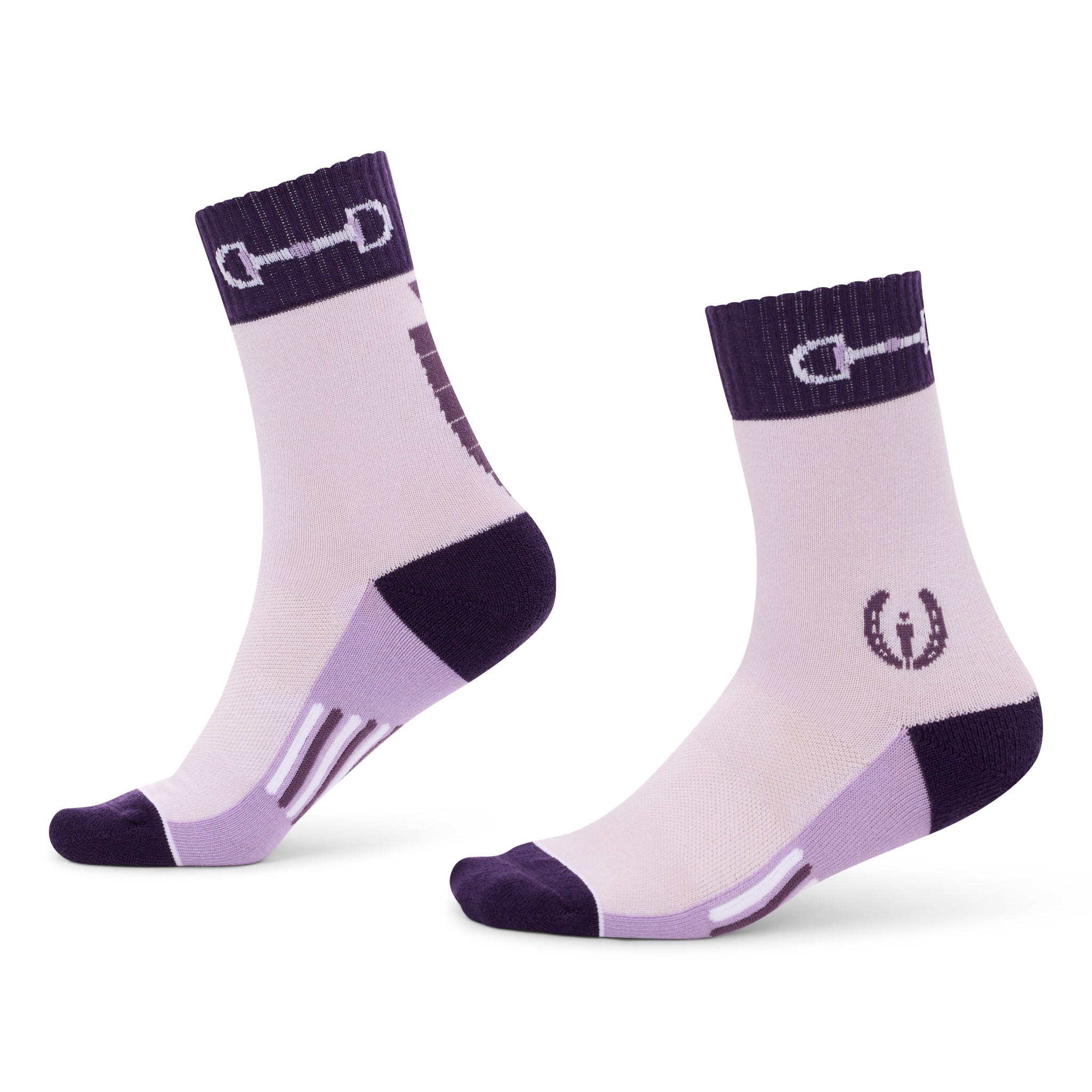 Kerrits Kids Band Of Bits Paddock Boot Socks Lunar Lilac