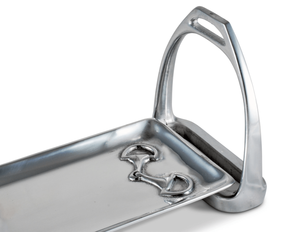 Arthur Court Equestrian Small Stirrup Tray