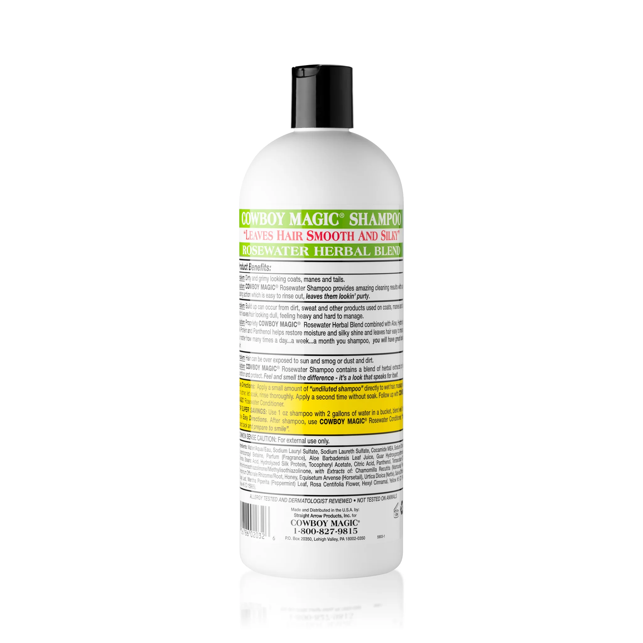 Cowboy Magic Rosewater Shampoo