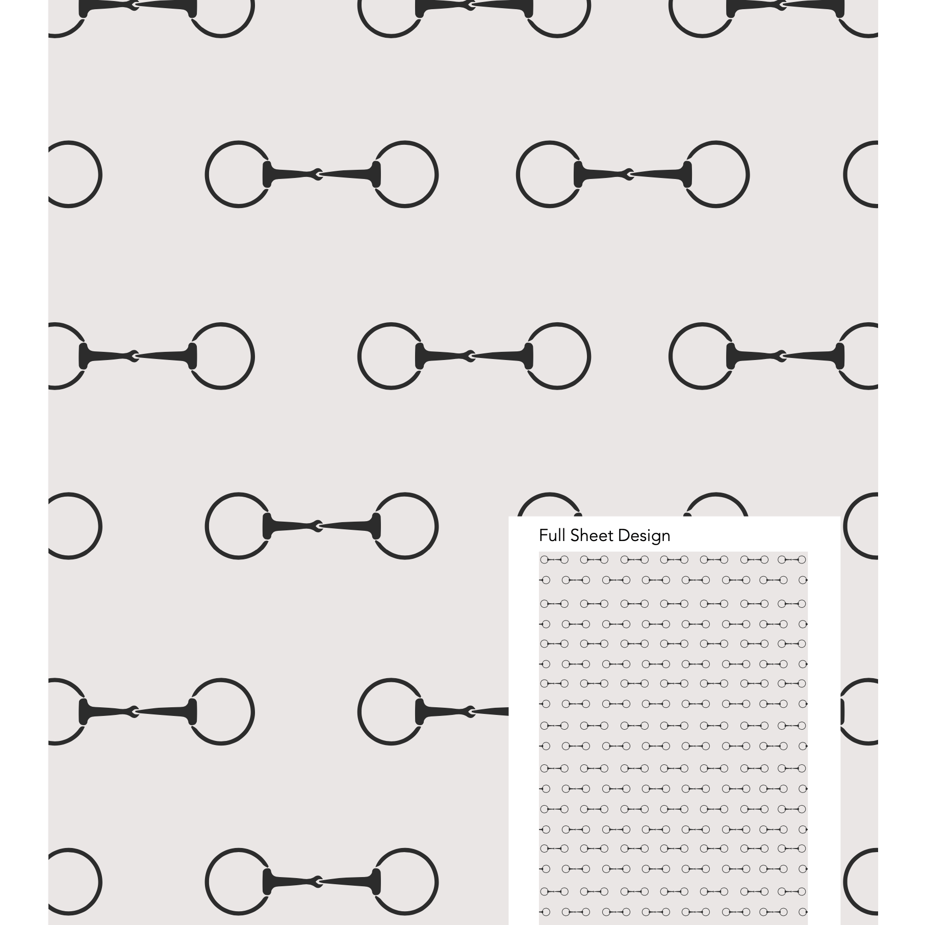 Cream Bits Gift Wrap