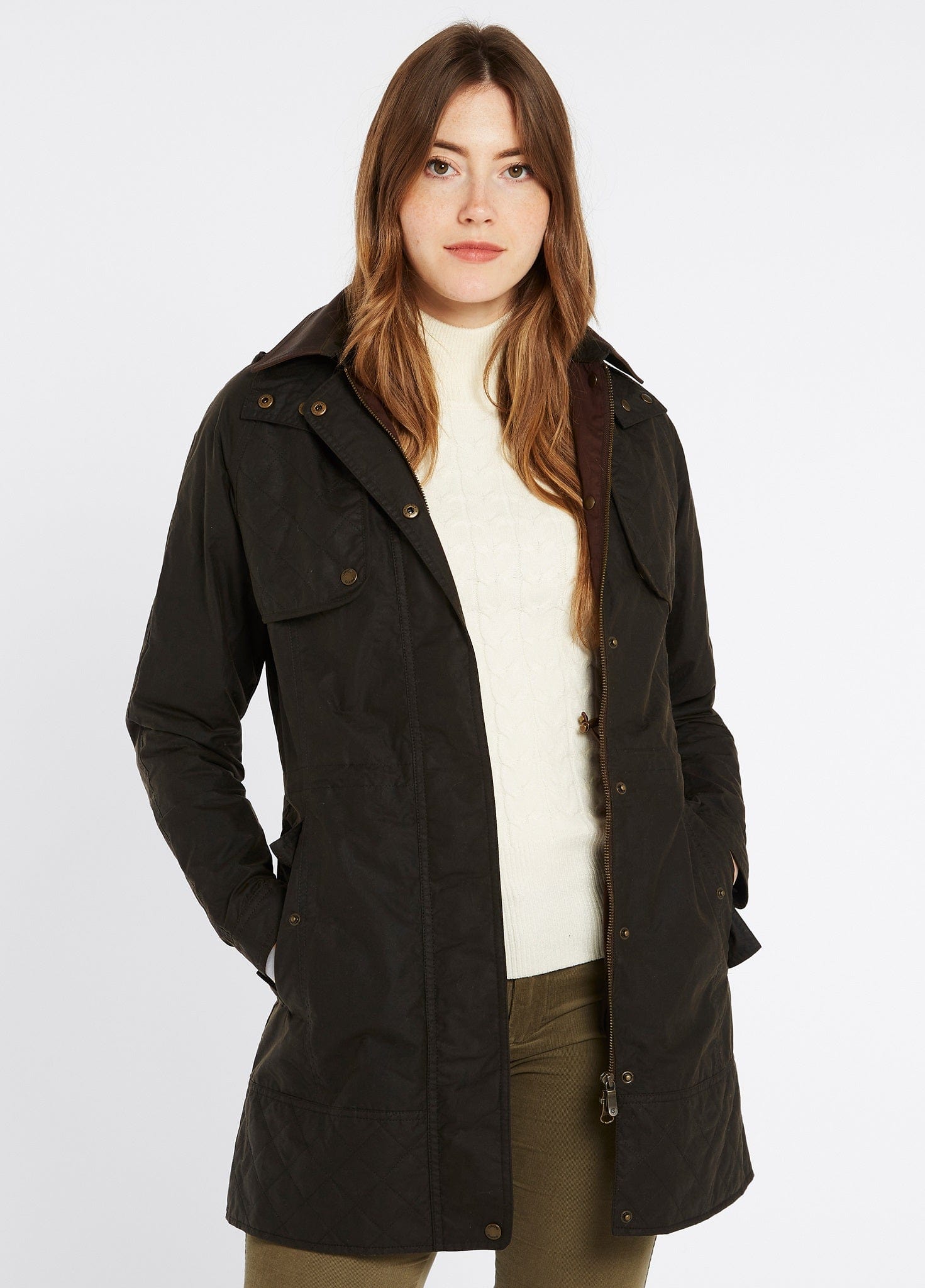 Dubarry Radford Quilted Waxed Jacket