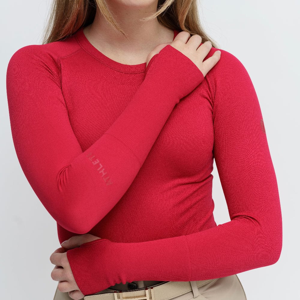 TKEQ Kennedy Seamless 2.0 Long Sleeve - Sour Cherry
