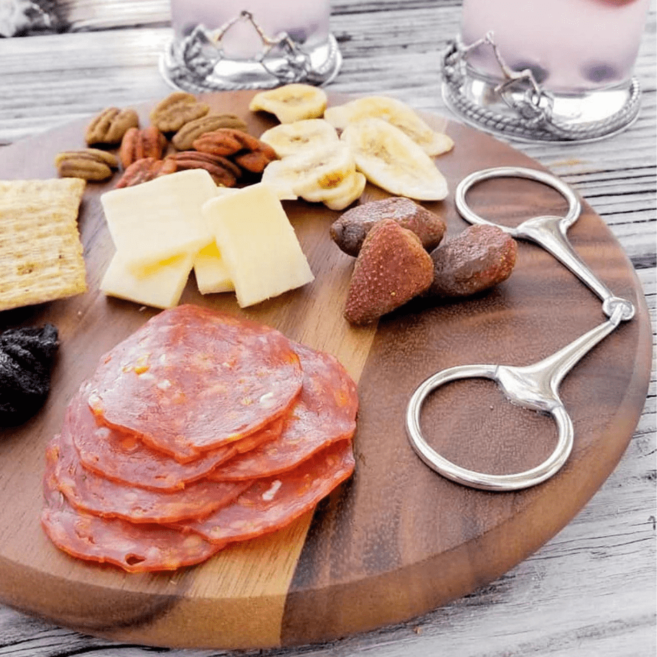 Equestrian Bit Cheese Board