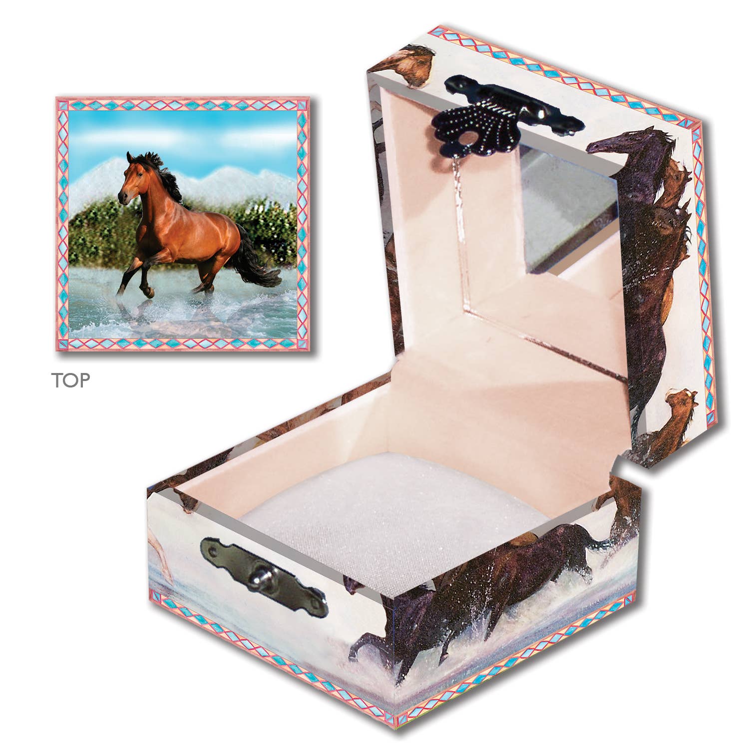 Tiny Treasure Boxes - For the Love of Horses Display Pack