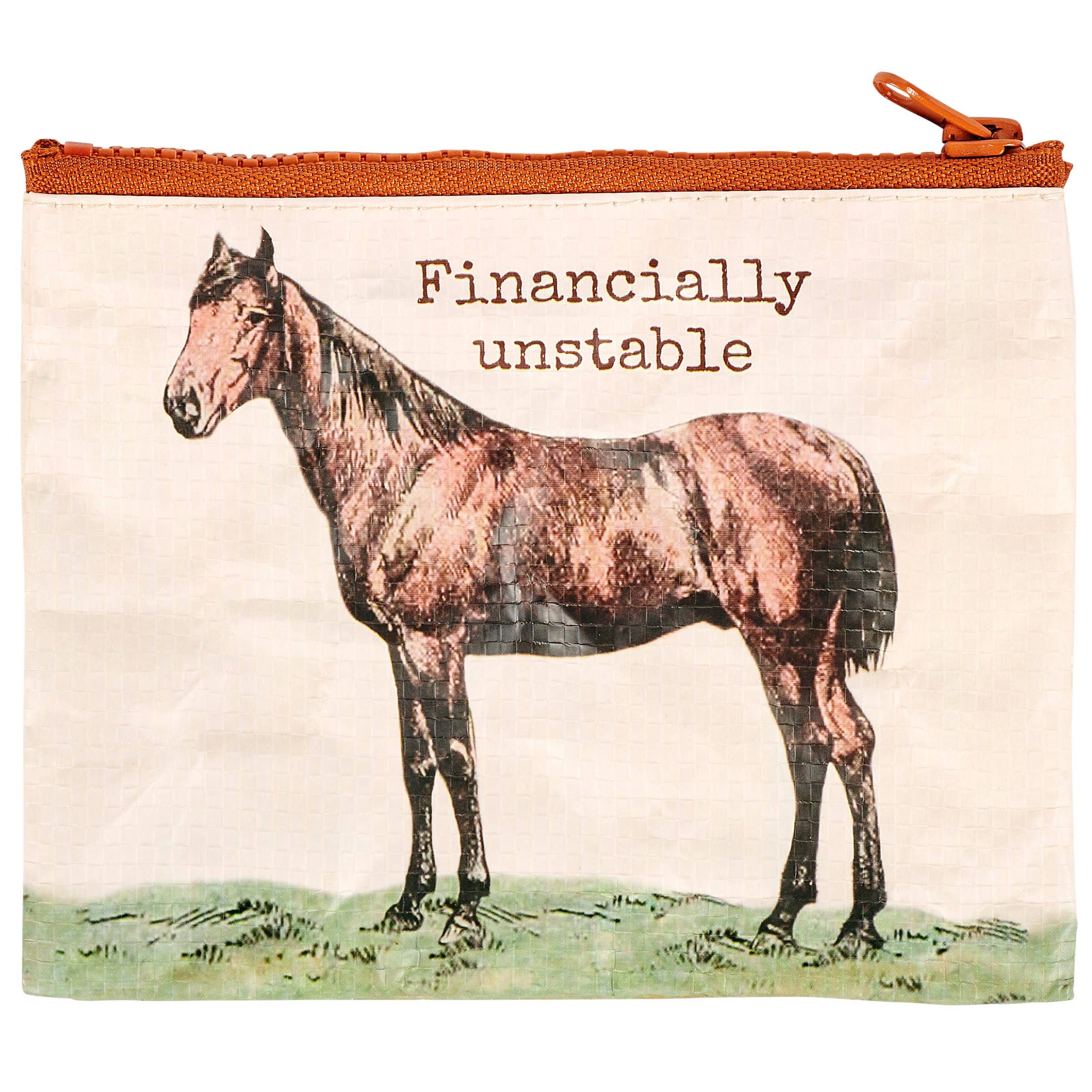 "Financially Unstable" Zipper Wallet