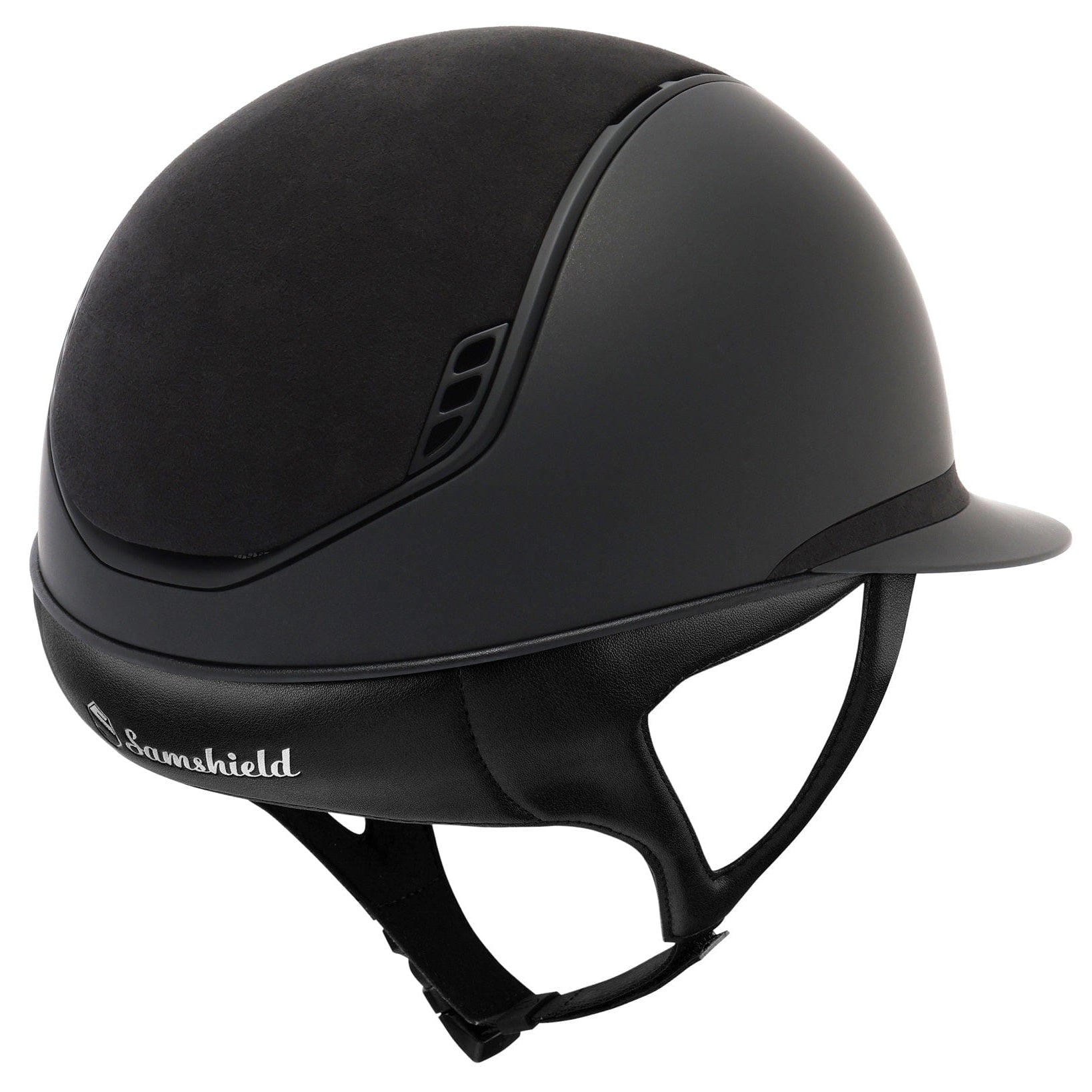 Samshield 2.0 Miss Shield Dark Line With 5 Jet Hematite Shadowmatt Helmet