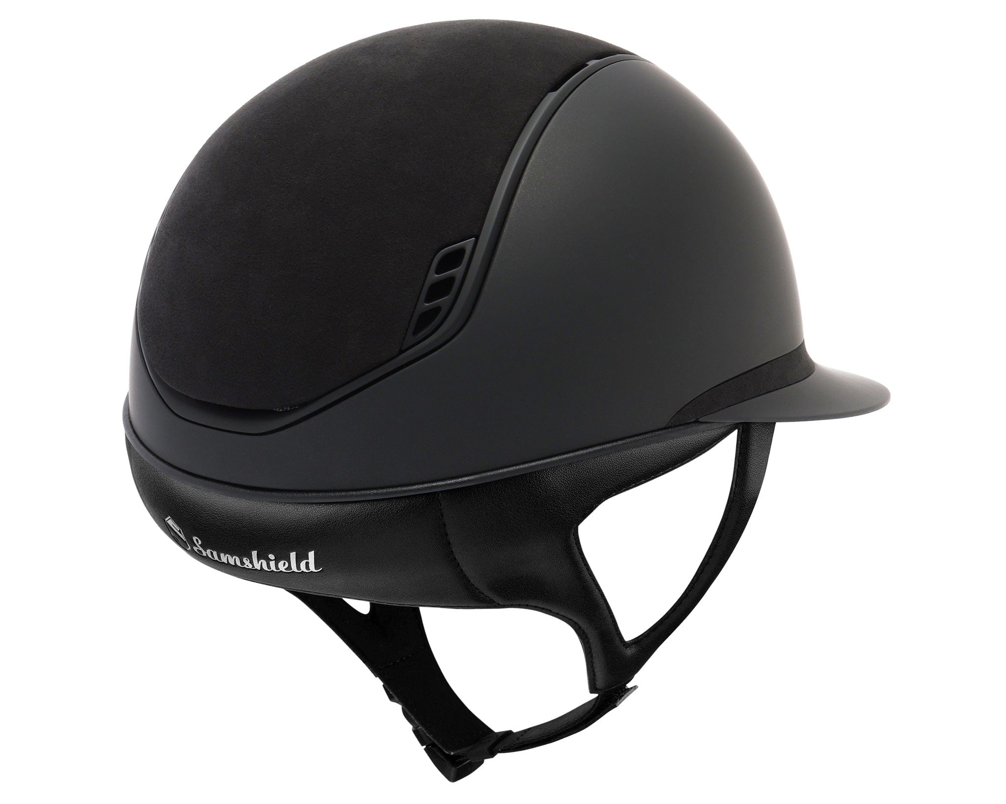 Samshield 2.0 Miss Shield Dark Line With 5 Jet Hematite Shadowmatt Helmet