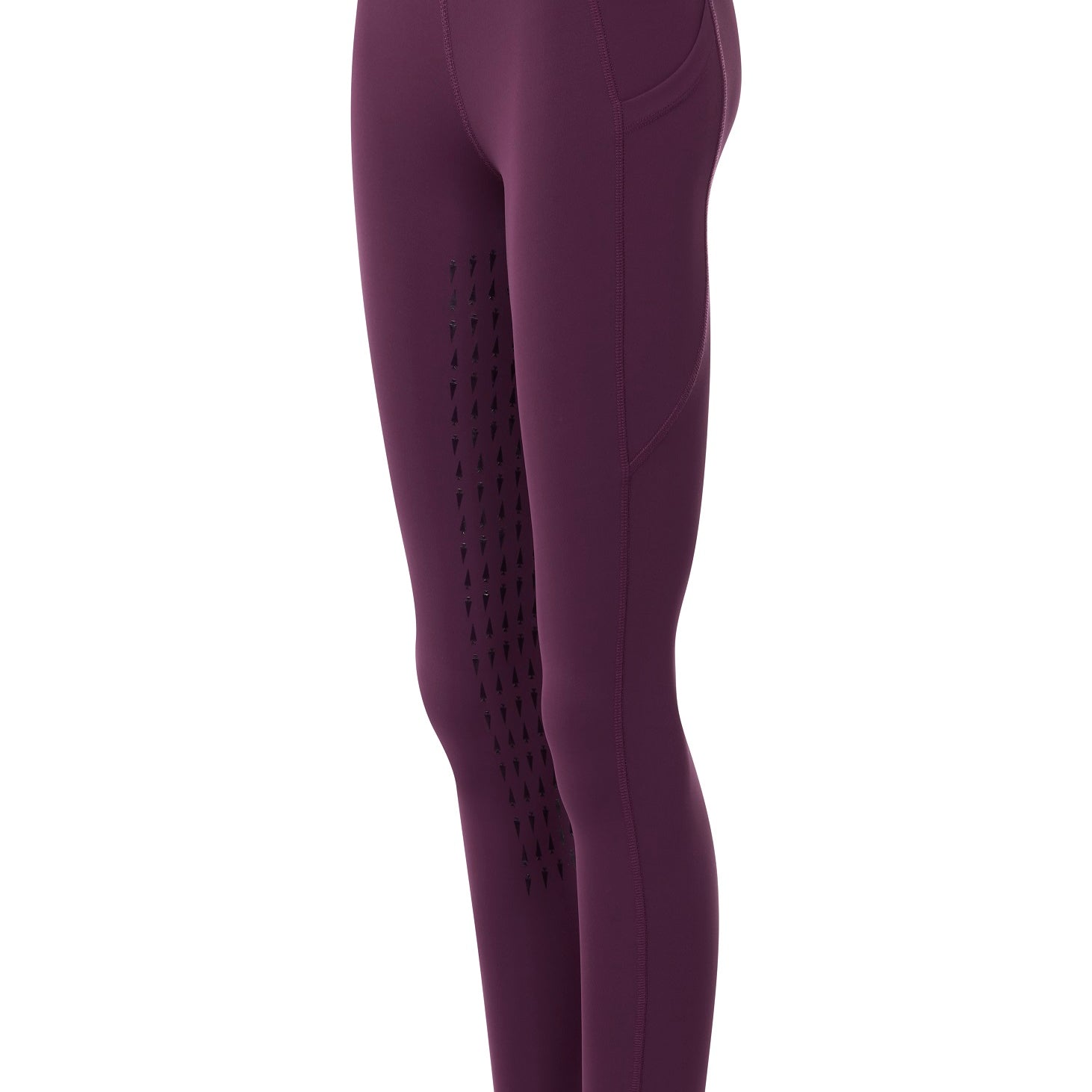 Kerrits Kids CoolCore Full Leg Tech Tight Velvet Plum