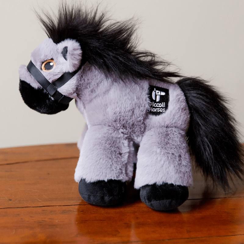 Piccoli Falabella Horses - Grey/Black