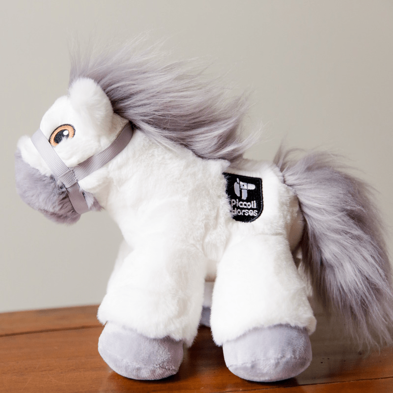 Piccoli Falabella Horses - White/Grey