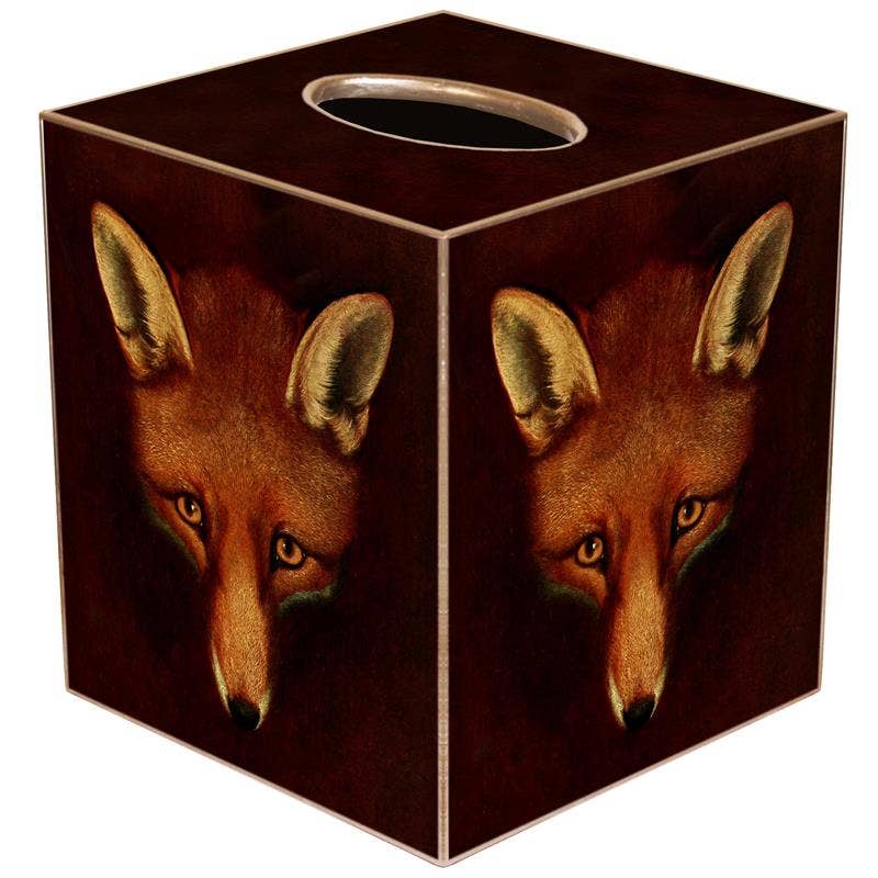 Fox Mask Tissue Box Cover