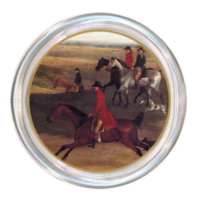 Fox Hunt Scene Coaster