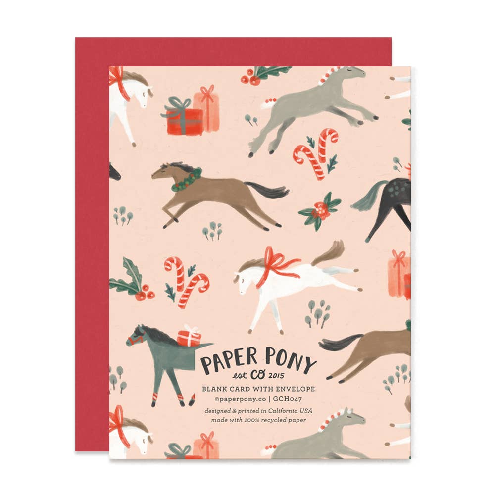 Holiday Corral Card
