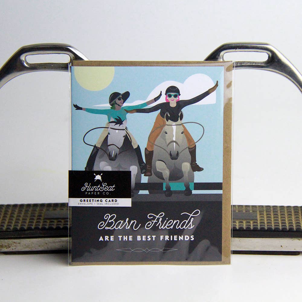 Barn Friends Greeting Card