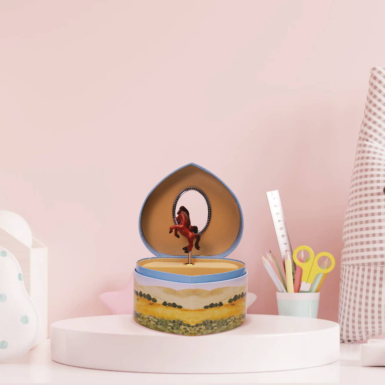 Love Of Horses Musical Jewelry Box