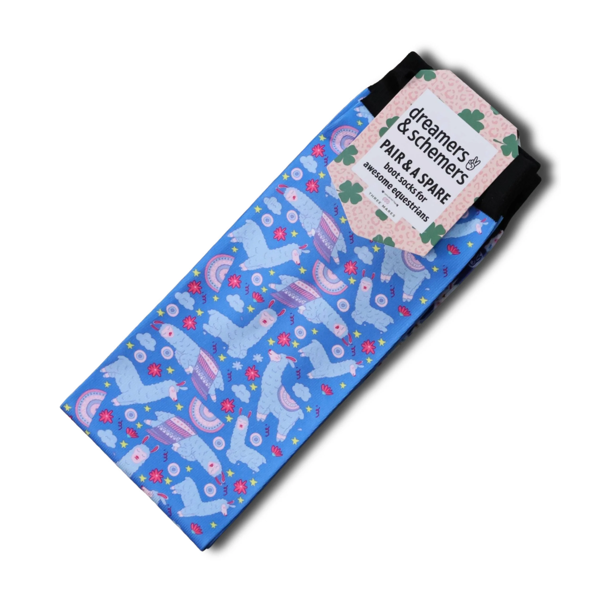 D&S Knit Sock - Sleepy Llama
