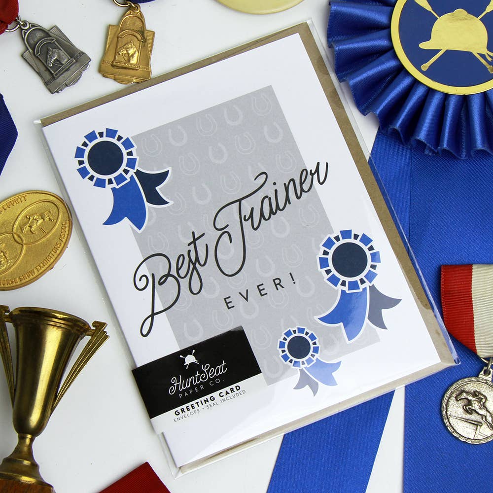 Best Trainer Ever Greeting Card