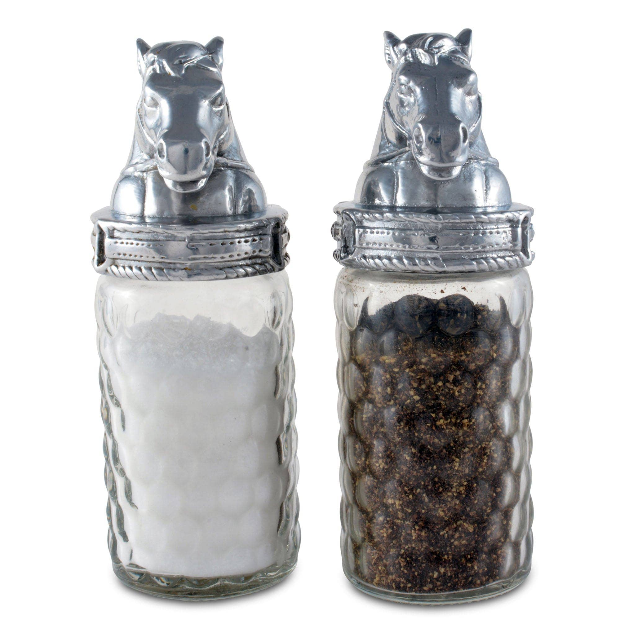 Arthur Court Horse Salt and Pepper Set