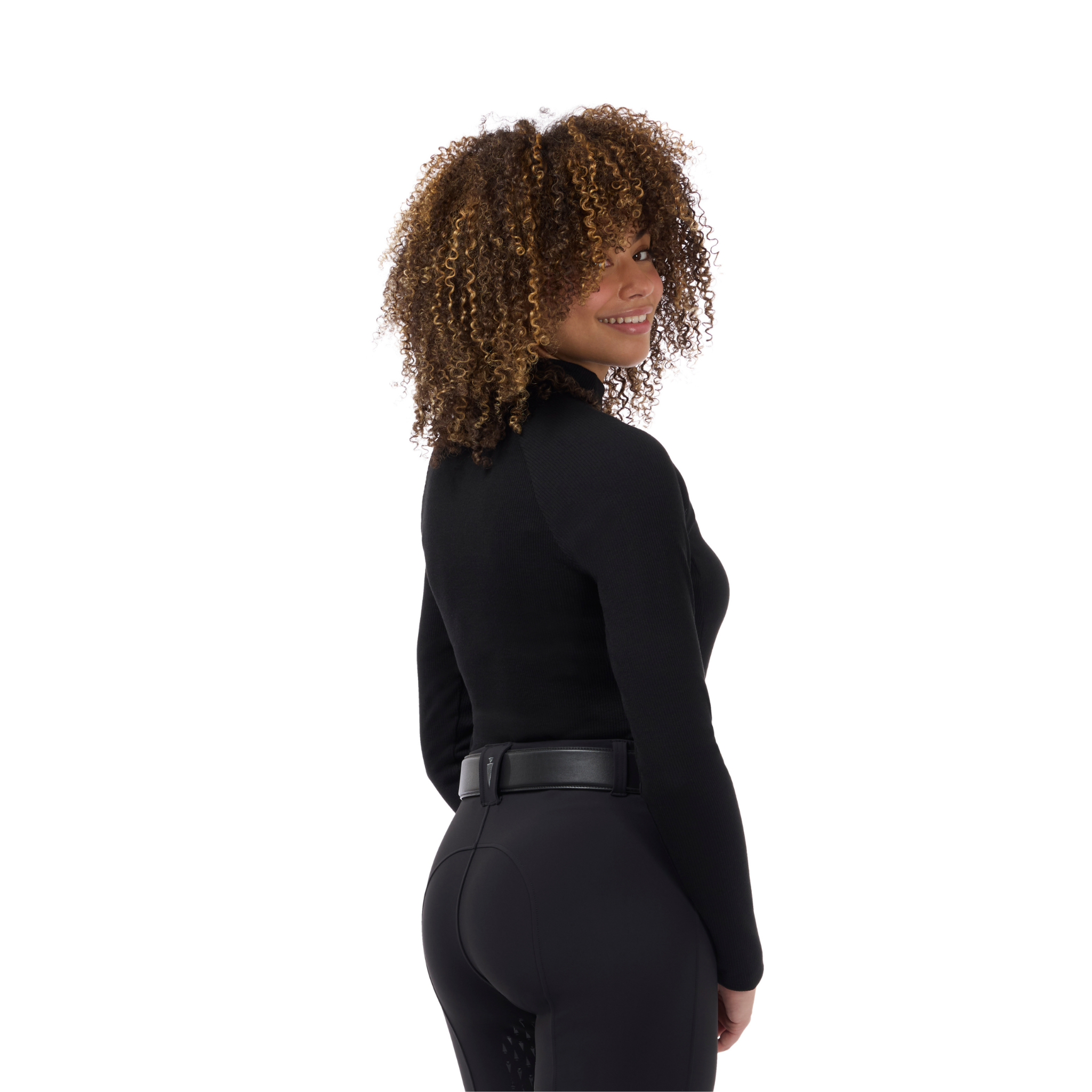 Kerrits Align Textured Mock Neck Shirt