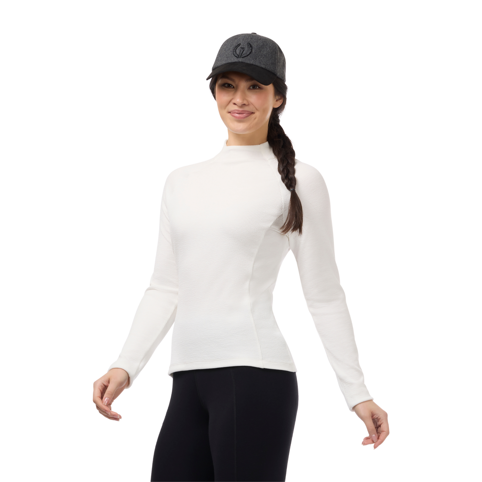 Kerrits Align Textured Mock Neck Shirt