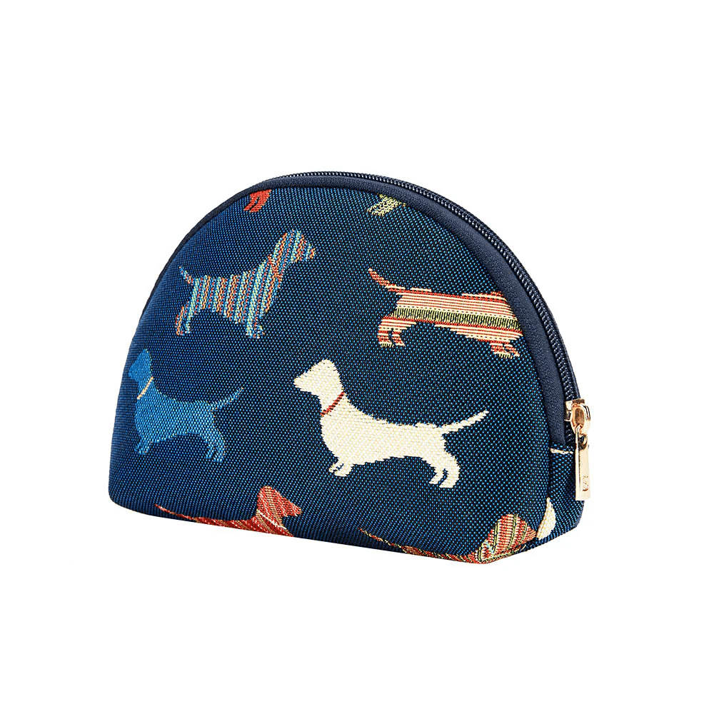Signare Tapestry Dachshund Cosmetic Bag
