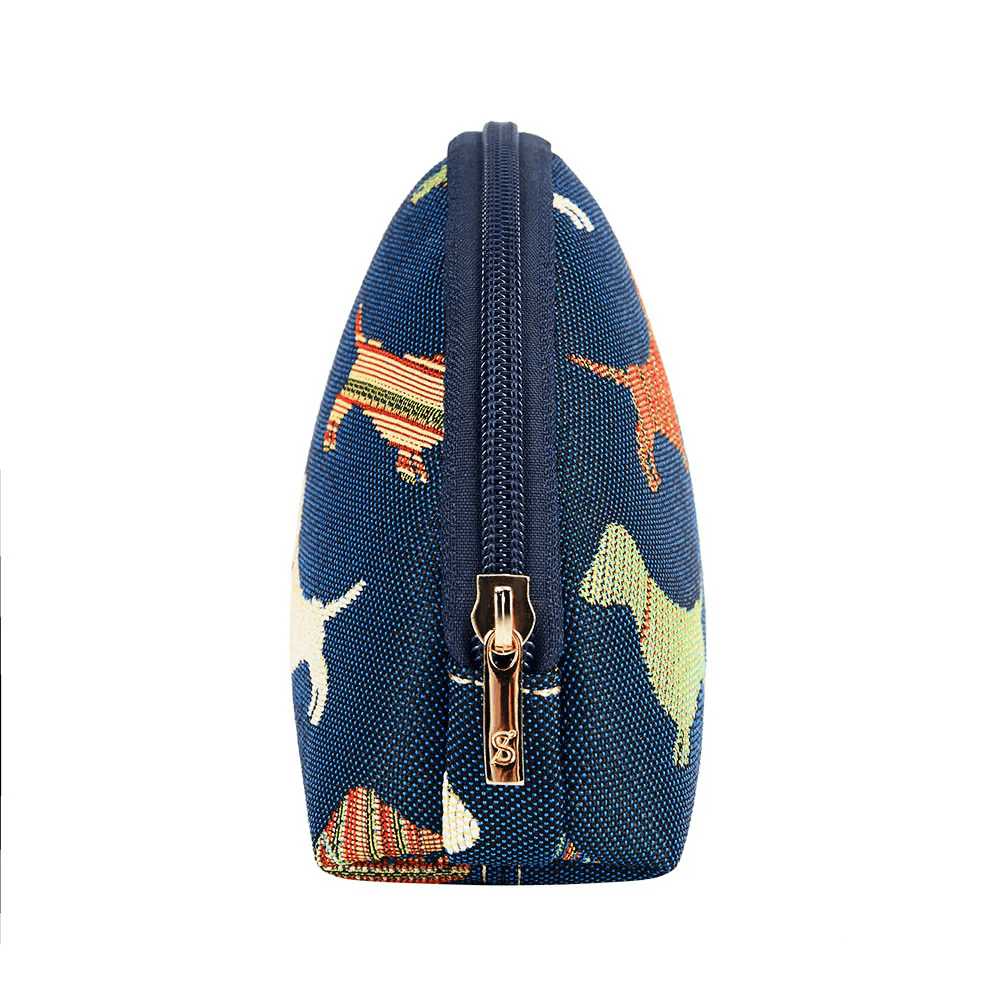 Signare Tapestry Dachshund Cosmetic Bag