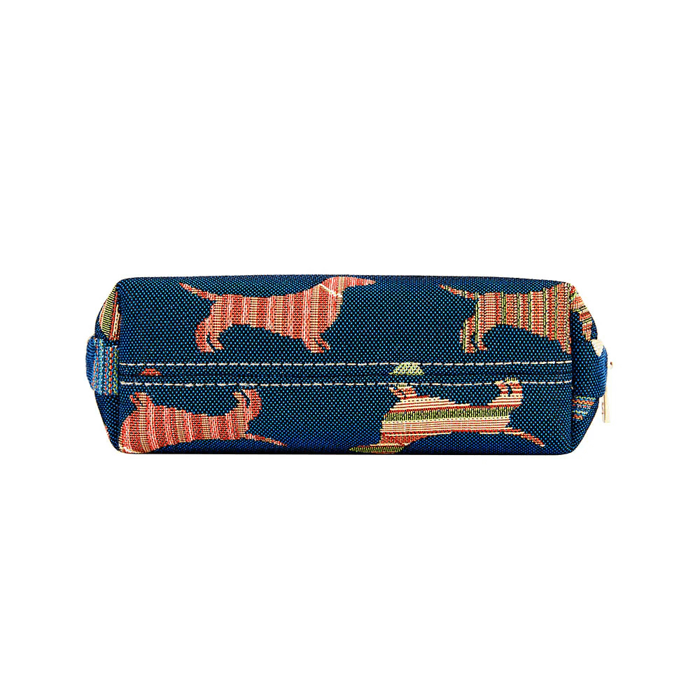 Signare Tapestry Dachshund Cosmetic Bag