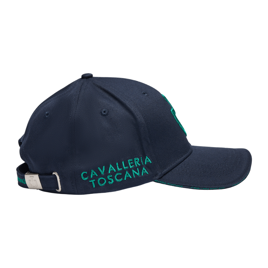 Cavalleria Toscana Cap blue & green