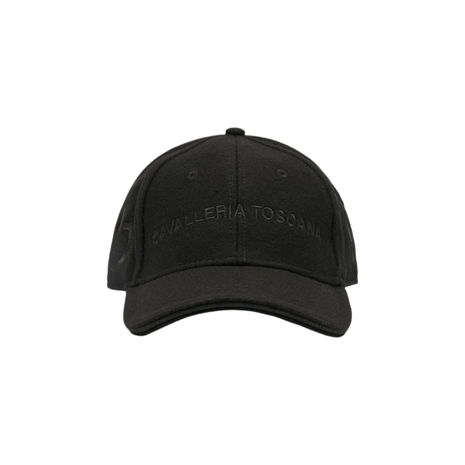 Cavalleria Toscana Wool Baseball Cap black